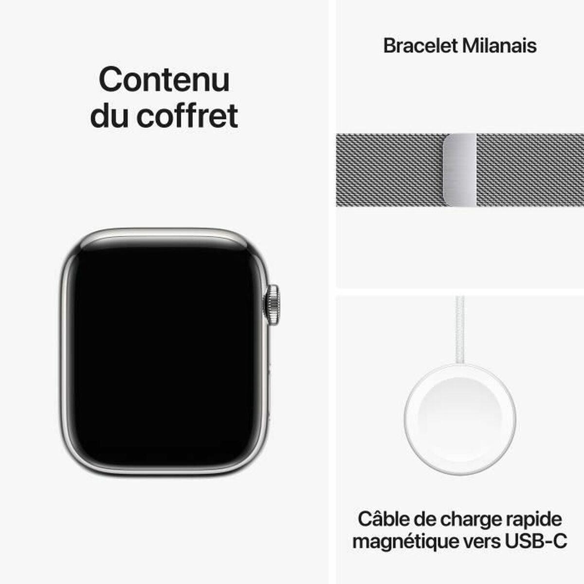 Smartwatch Apple Series 9 Silver 45 mm-1