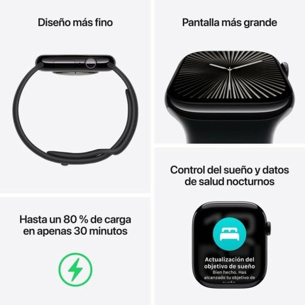 Smartwatch Apple Series 10 GPS 42mm Silver-7