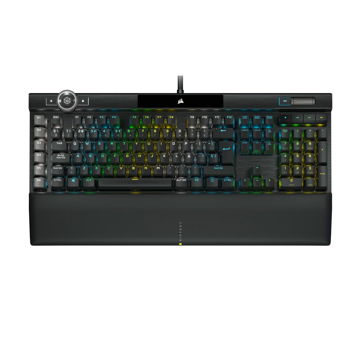 Gaming Keyboard Corsair K100 RGB Optical-Mechanical Gaming Spanish Qwerty-2