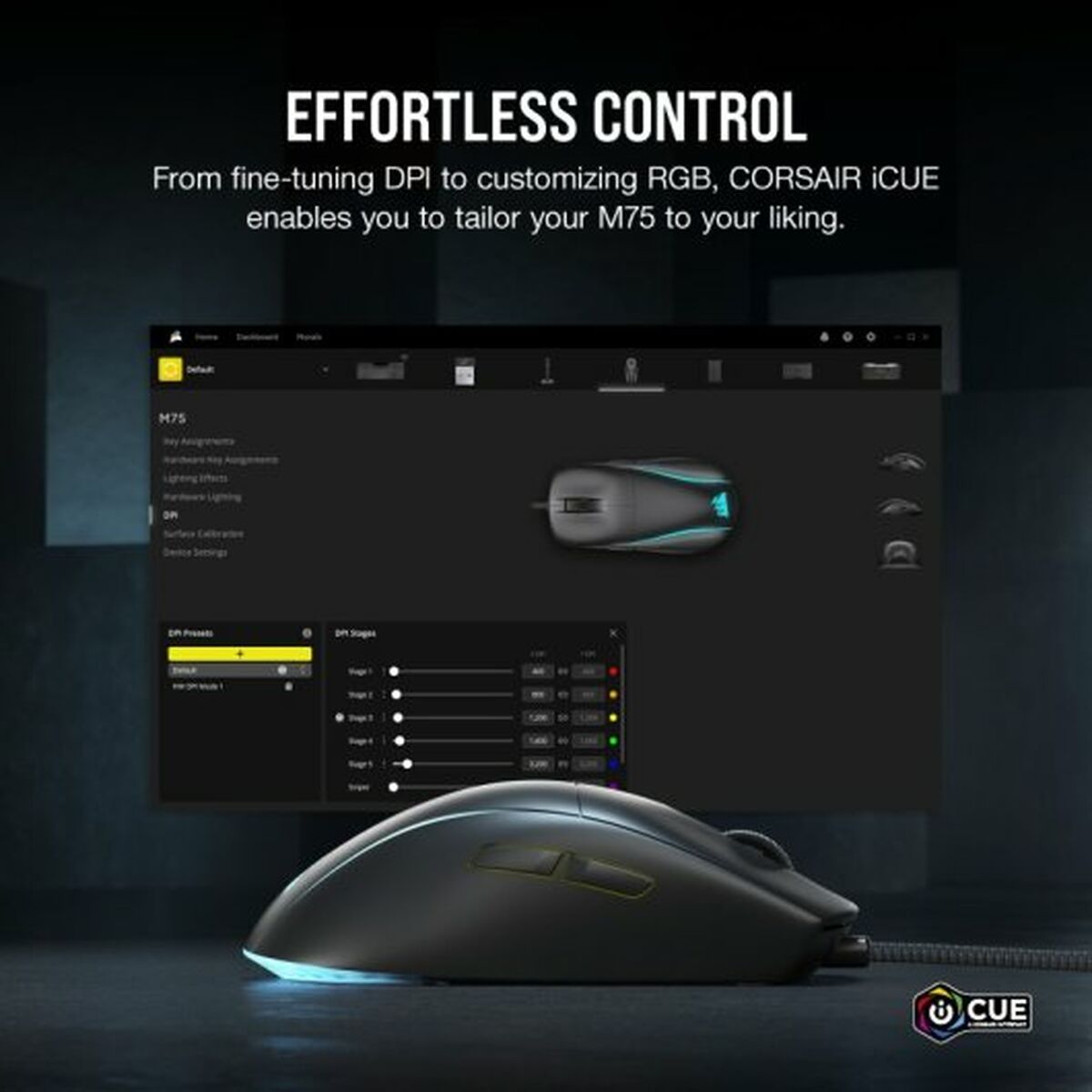 Gaming Mouse Corsair M75-2