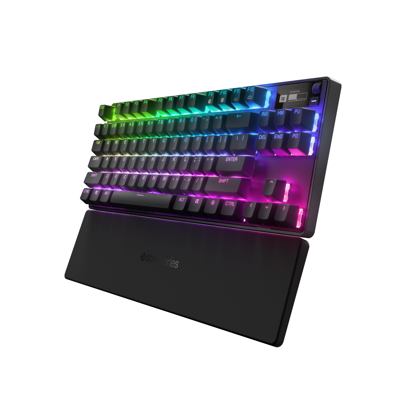 SteelSeries Apex Pro (2023) RGB TKL (OmniPoint Switch) Wireless Gaming Billentyűzet - Angol (US) (64865)-0