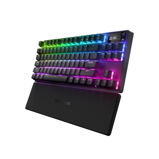 SteelSeries Apex Pro (2023) RGB TKL (OmniPoint Switch) Wireless Gaming Billentyűzet - Angol (US) (64865)-0