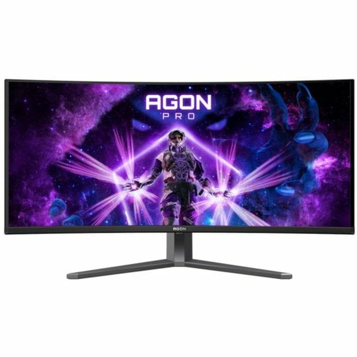 Gaming Monitor AOC 34" Wide Quad HD-0