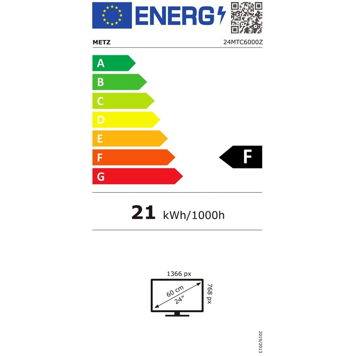 Smart TV Metz 24MTC6000Z HD 24" LED-5