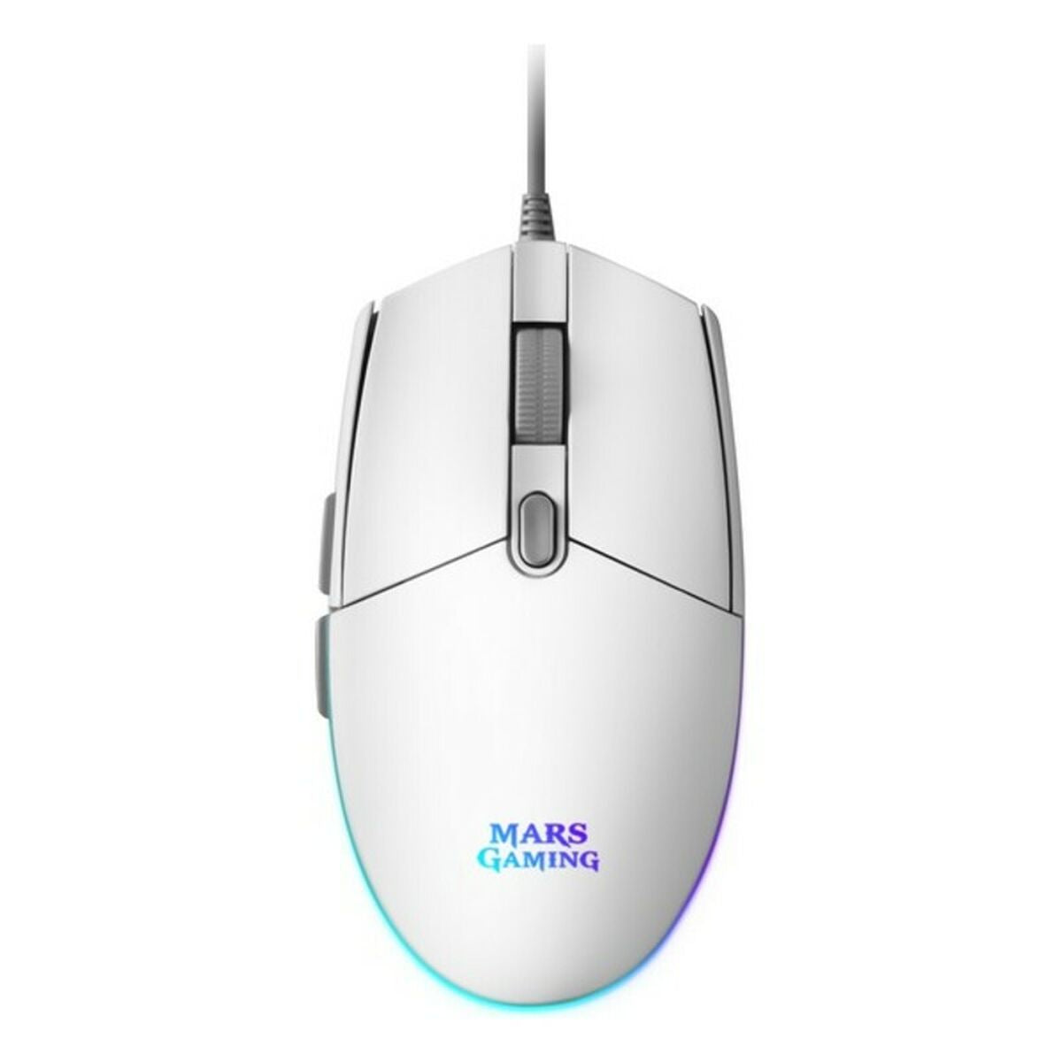 Gaming Mouse Mars Gaming MMG Blanco-0