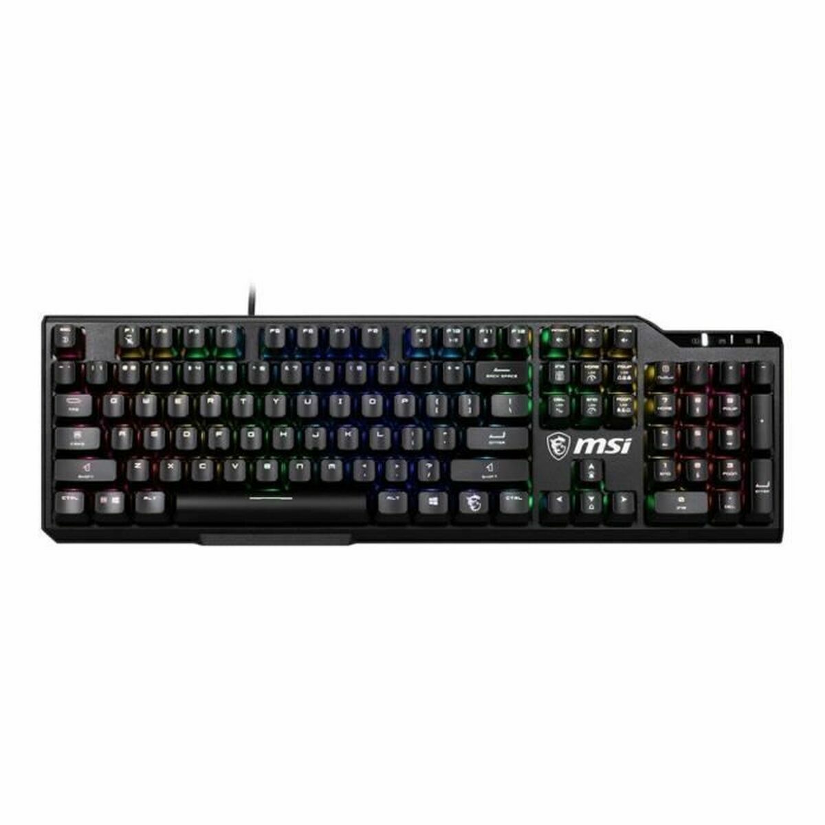 Gaming Keyboard MSI Black-0