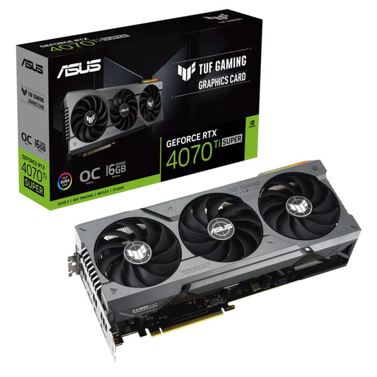 Graphics card Asus GeForce RTX 4070 Ti SUPER OC Edition GDDR6X GEFORCE RTX 4070 TI SUPER 16 GB-0