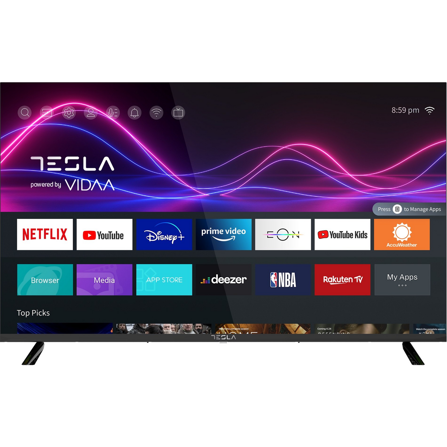 Tesla 50" M325 4K Smart TV (50M325BUS)-0