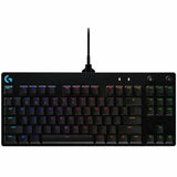 Gaming Keyboard Logitech 920-010592 Black Spanish Qwerty Qwerty Italian-0