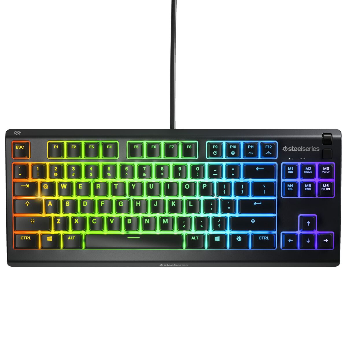 Gaming Keyboard SteelSeries APEX 3 TKL Spanish Qwerty-0