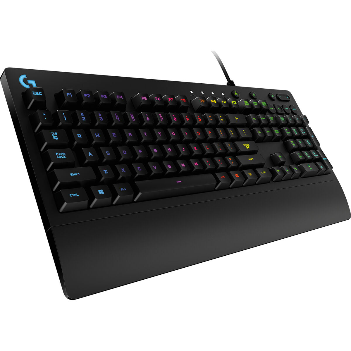 Gaming Keyboard Logitech G213 Black Spanish Qwerty QWERTY Qwerty Portuguese-2