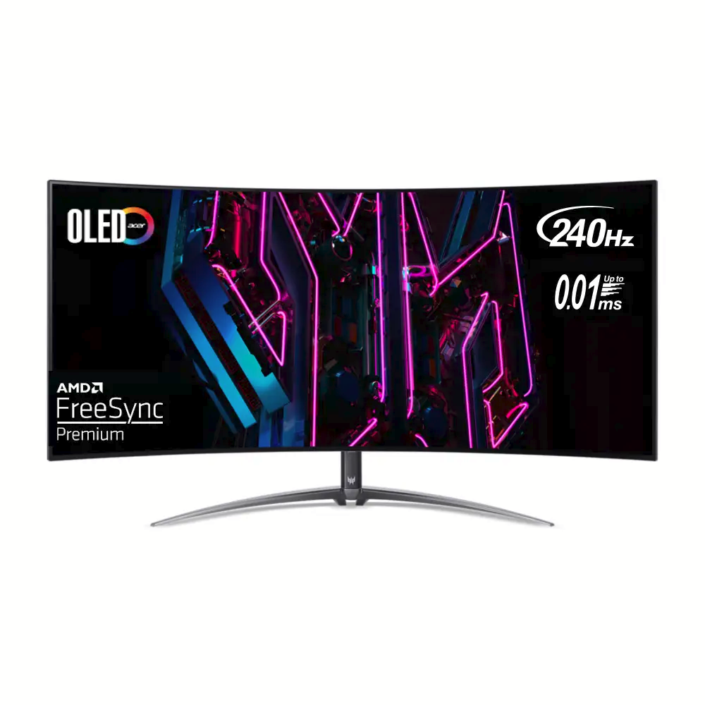 Acer 45" Predator X45 Ívelt Gaming Monitor (UM.MXXEE.001)-0