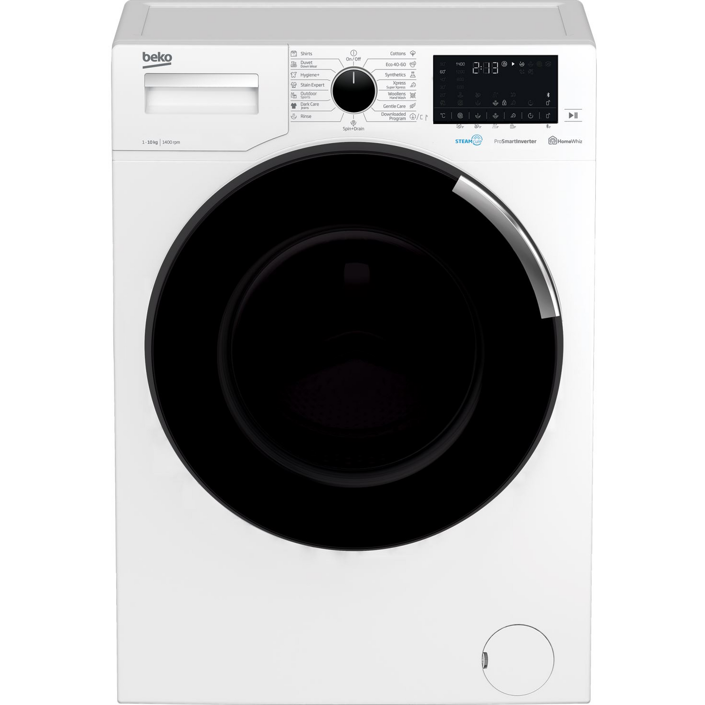 Beko WTV10744X elöltöltős mosógép fehér (WTV 10744 X)-0