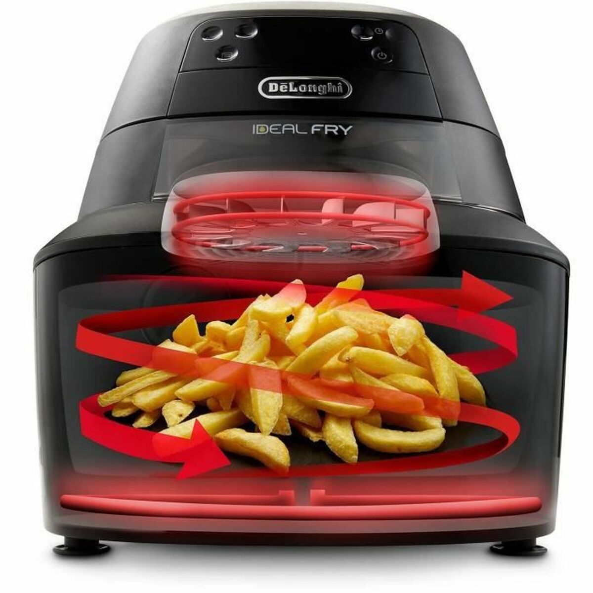 Air Fryer DeLonghi 1400 W 1,25 kg Black-3