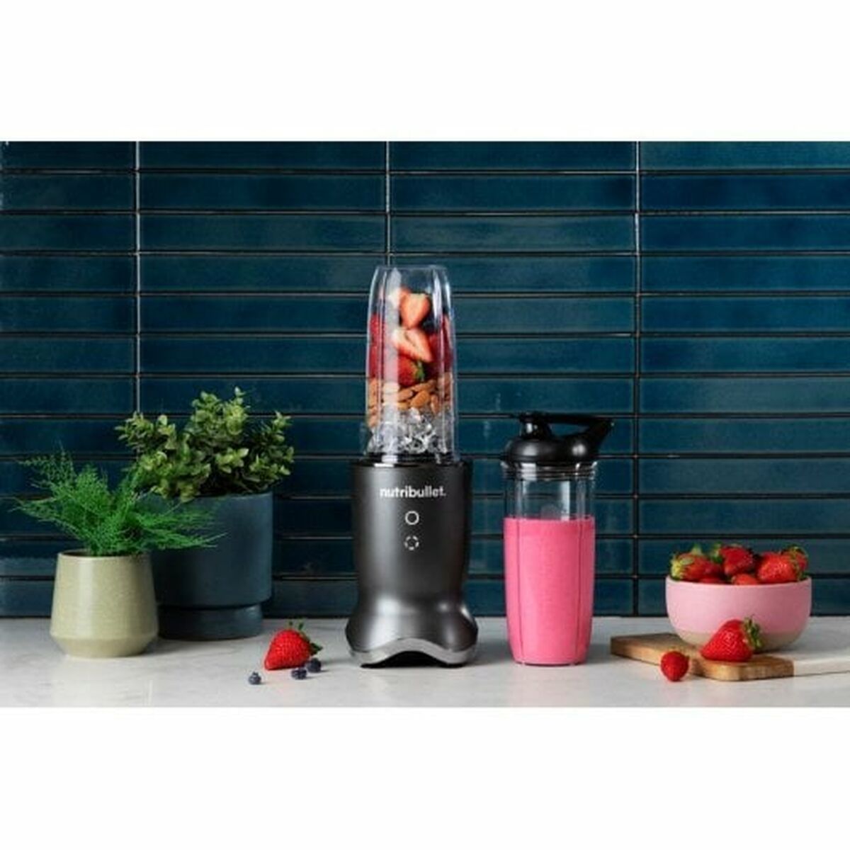 Cup Blender Nutribullet Black 1200 W-3