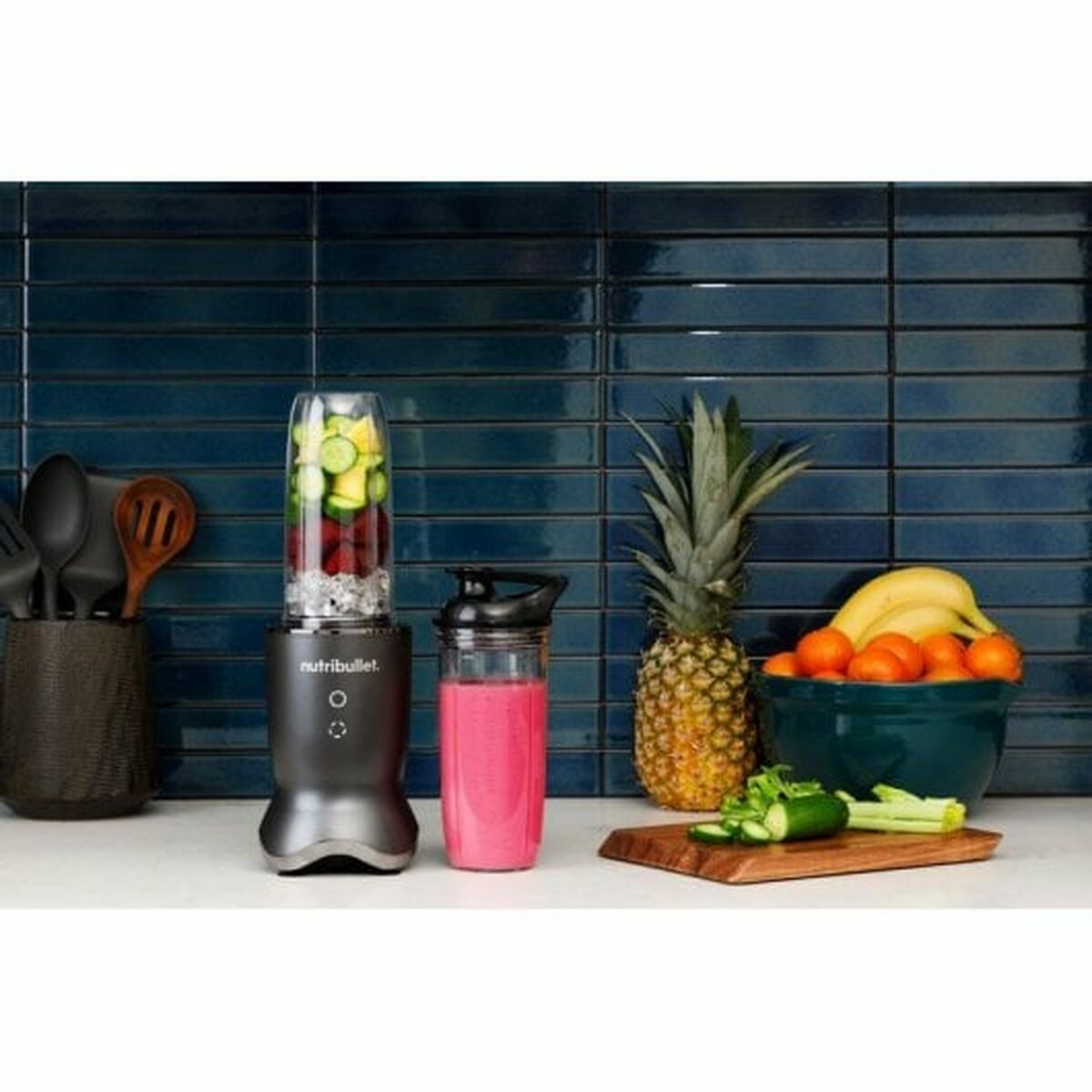 Cup Blender Nutribullet Black 1200 W-2