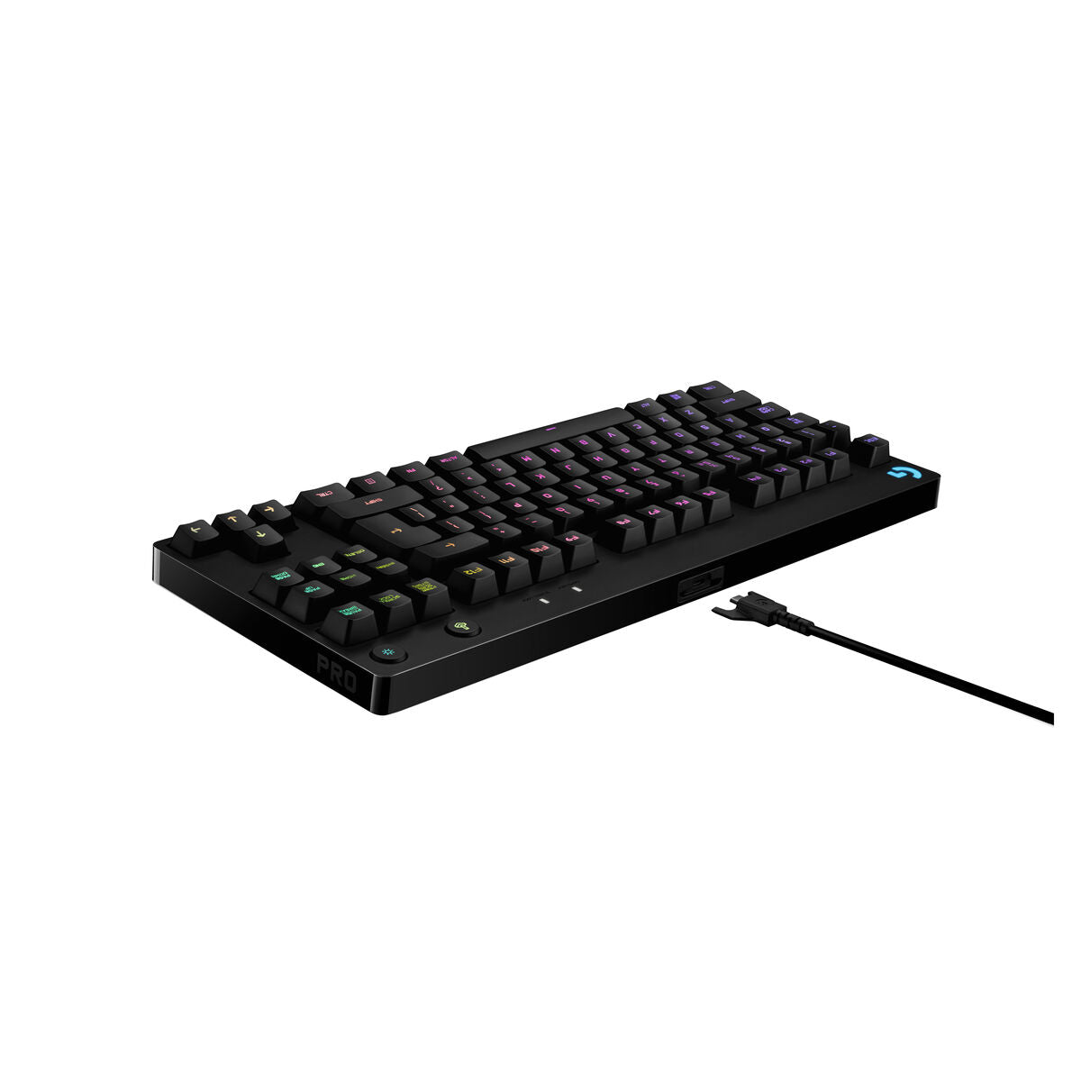 Gaming Keyboard Logitech 920-010592 Black Spanish Qwerty Qwerty Italian-4