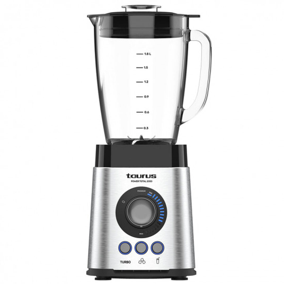 Cup Blender Taurus POWER TOTAL Steel 2000 W-0