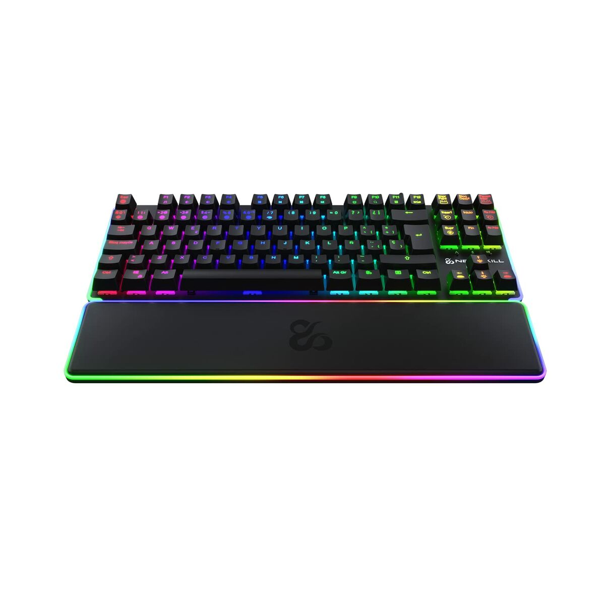 Gaming Keyboard Newskill Gungnyr TKL Pro Black LED RGB Spanish Qwerty-3