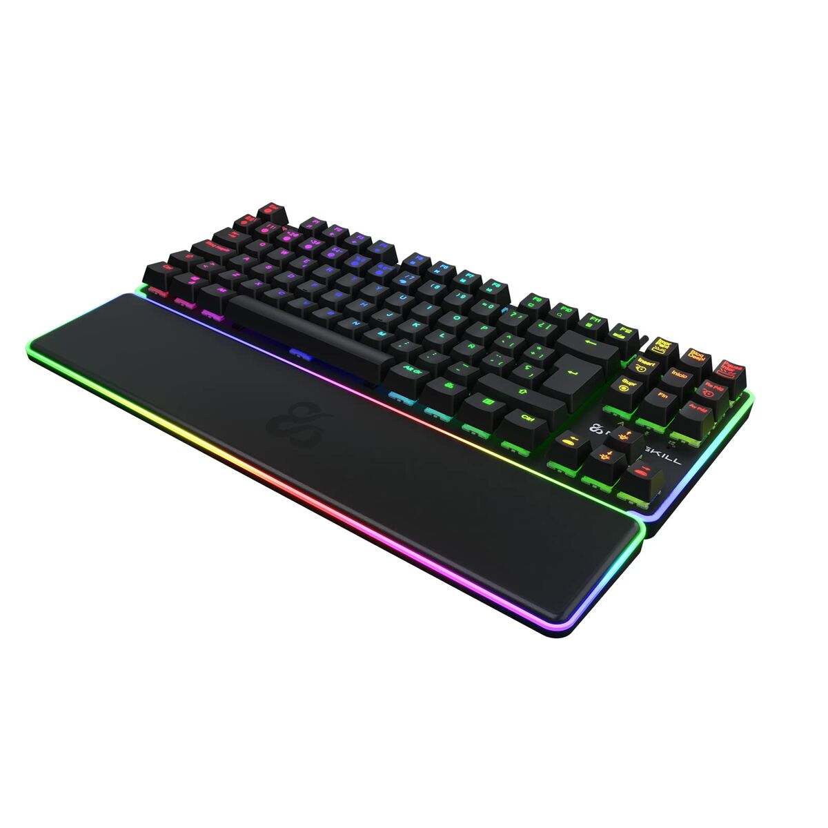 Gaming Keyboard Newskill Gungnyr TKL Pro Black LED RGB Spanish Qwerty-1