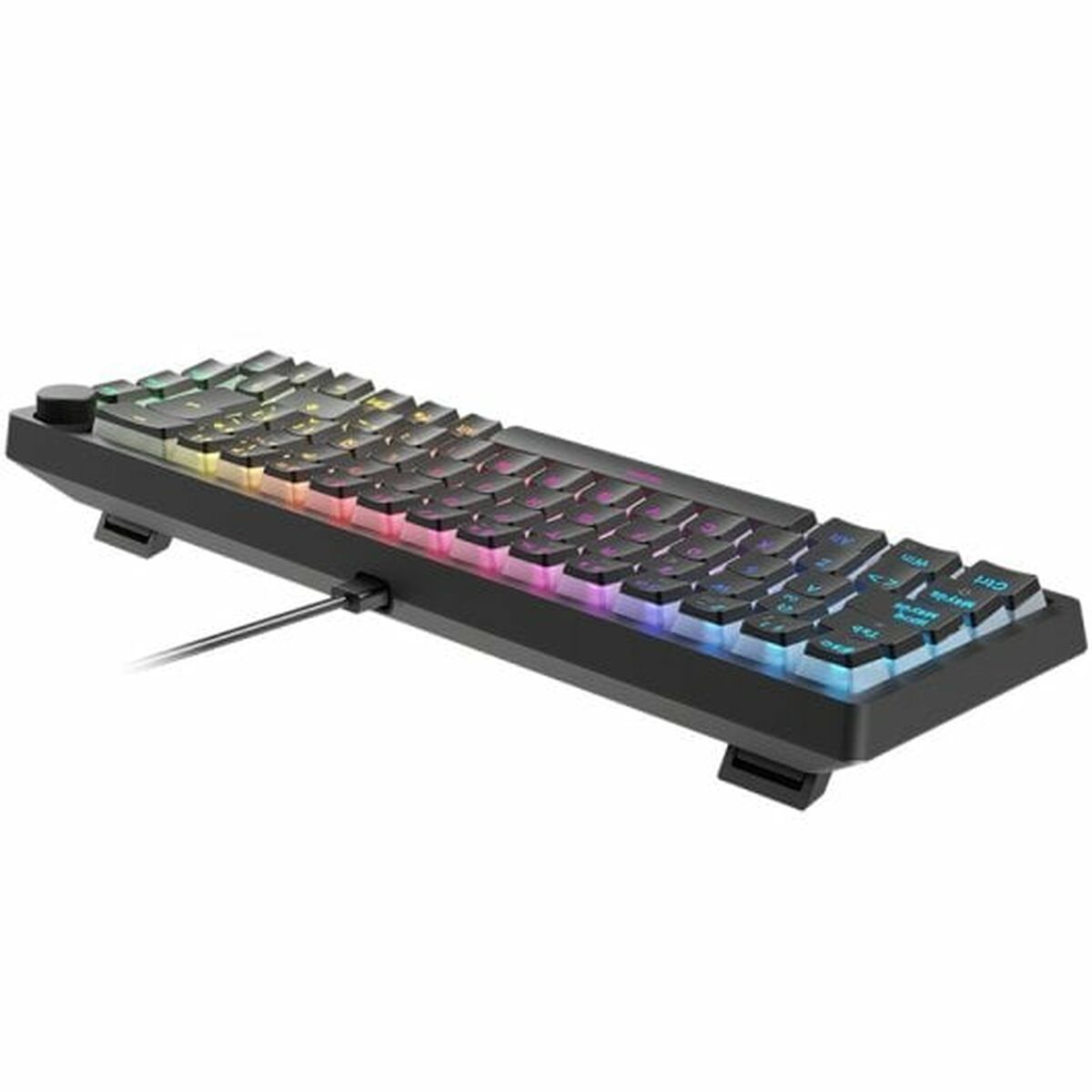 Gaming Keyboard Forgeon Clutch Black Spanish Qwerty-1