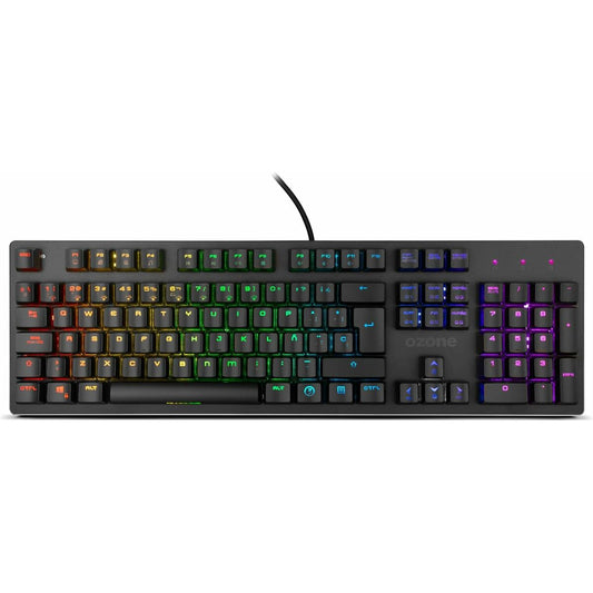 Gaming Keyboard OZONE Spanish Qwerty Black-0