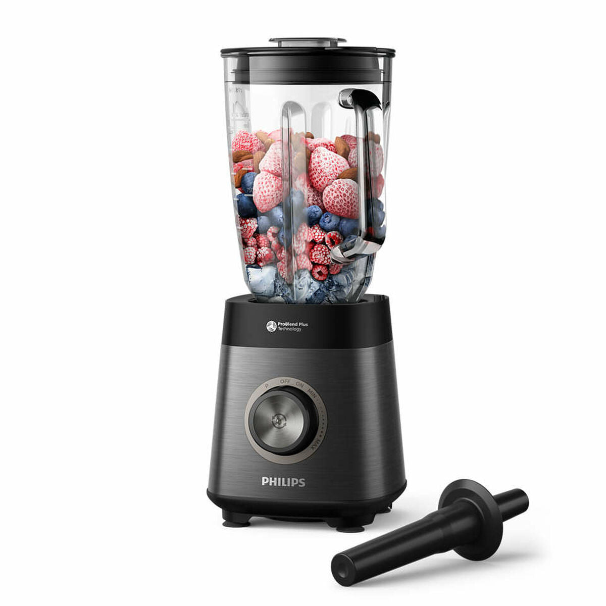 Cup Blender Philips HR3040/00 Black 1200 W 2 L-0