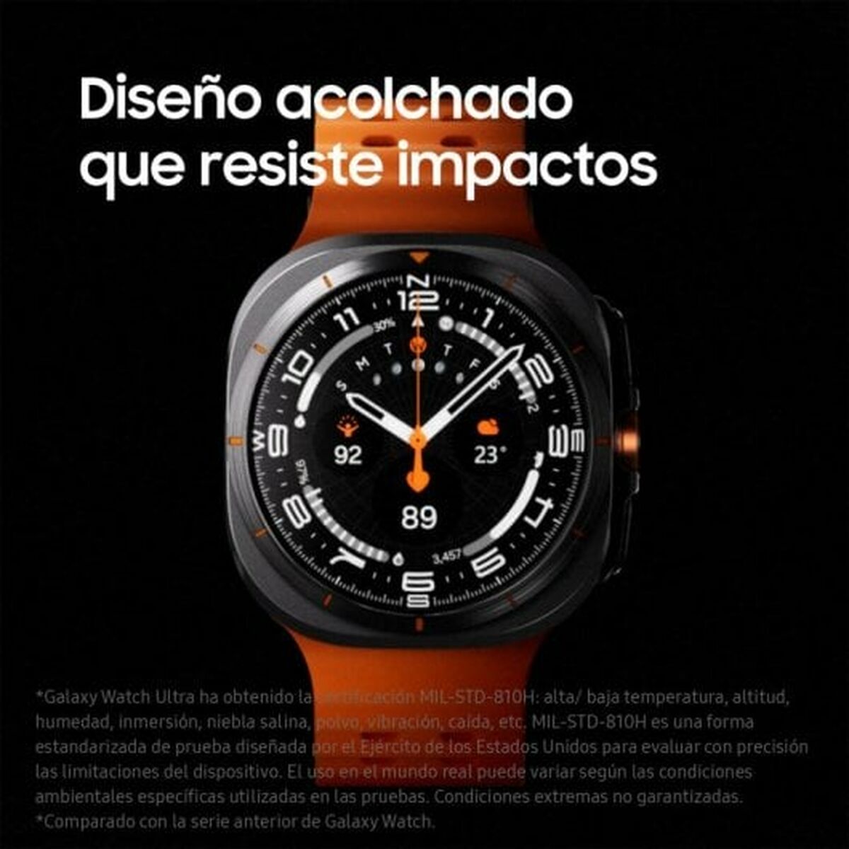 Smartwatch Samsung Galaxy Watch Ultra 4G Grey Orange Dark grey-7