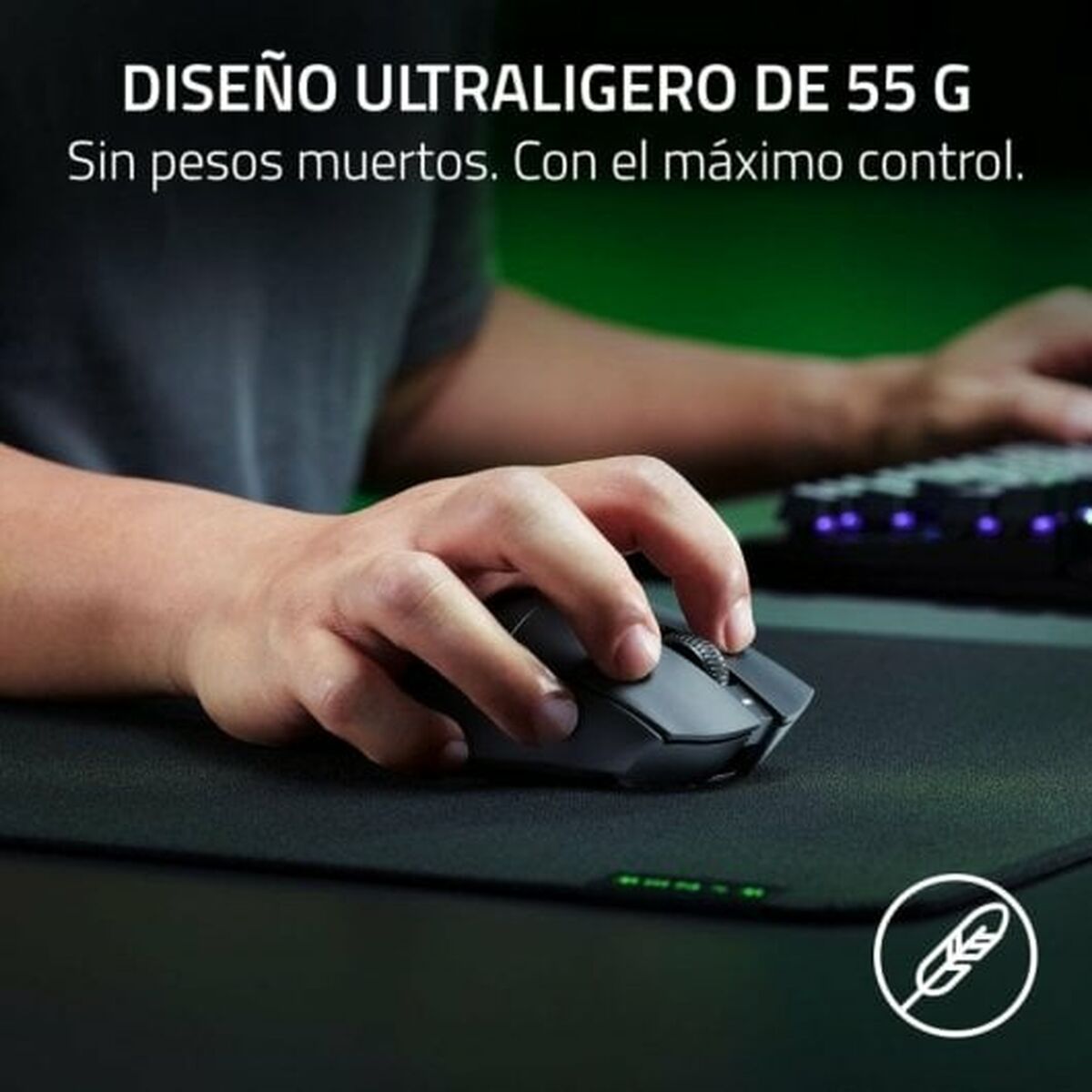 Wireless Mouse Razer DeathAdder V3 Hyperspeed Black 26000 DPI-6