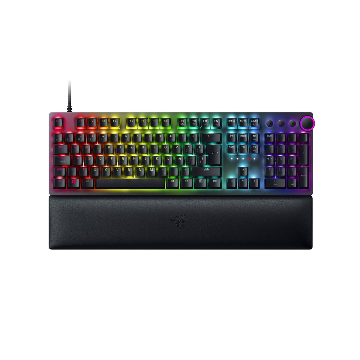 Gaming Keyboard Razer Huntsman Mini (Purple Switch) Black Spanish Qwerty-0