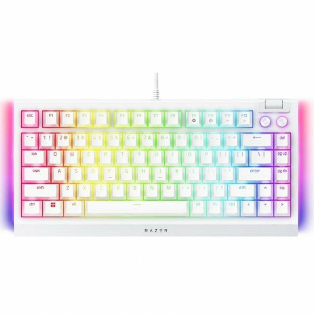 Gaming Keyboard Razer RZ03-05001700-R3M1 White QWERTY-3