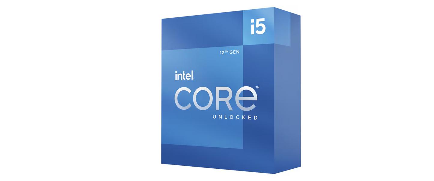 Intel® Core™ i5-12600K Alder Lake processor, 3.7GHz, 20MB, Socket 1700