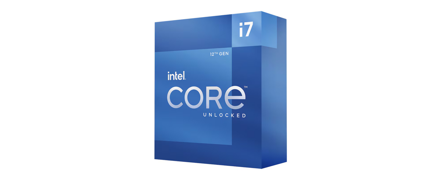 Intel® Core™ i7-12700K Alder Lake processor, 3.6GHz, 25MB, Socket 1700