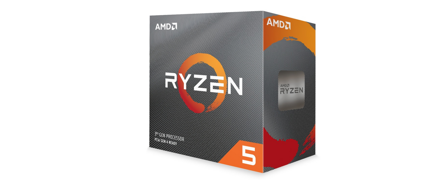 AMD Ryzen™ 5 3600 Processor, 35MB, 3.6GHz/4.2GHz Boost, Socket AM4, Wraith Spire Cooler