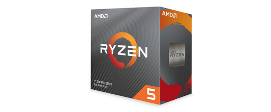 AMD Ryzen™ 5 3600 Processor, 35MB, 3.6GHz/4.2GHz Boost, Socket AM4, Wraith Spire Cooler