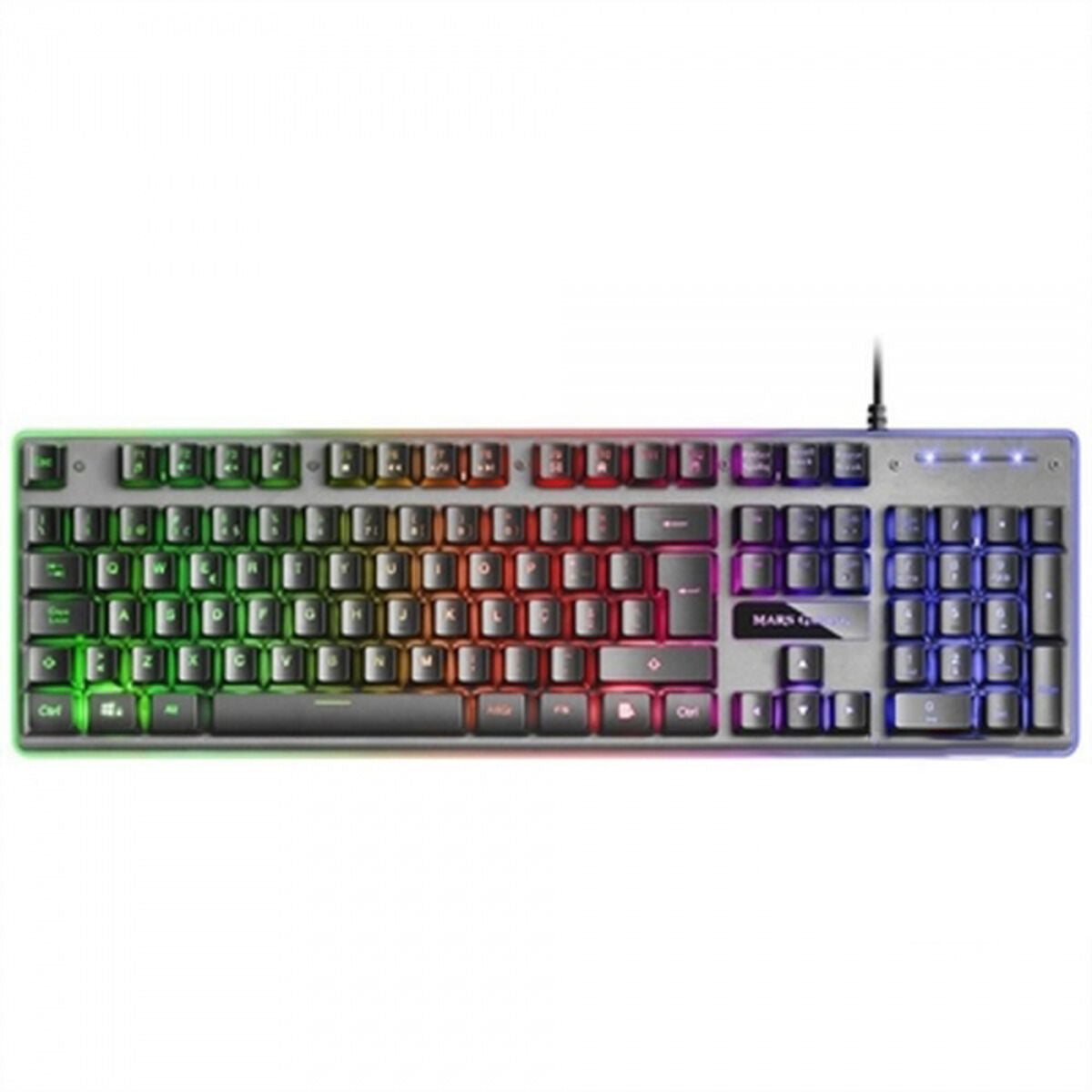 Gaming Keyboard Mars Gaming MK220PT Qwerty Portuguese-0