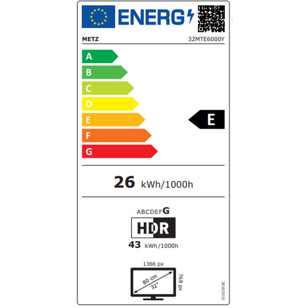 Smart TV Metz 32MTE6000Y HD 32" LED-1